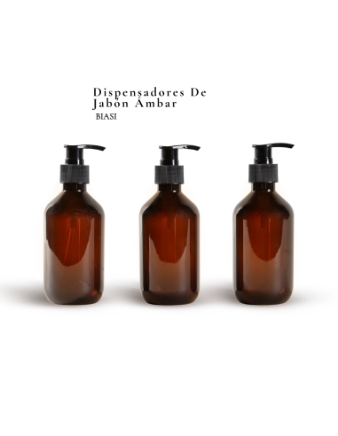 Dispensadores De Jabón Ámbar